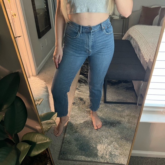 Abercrombie & Fitch Denim - Abercrombie & Fitch High Rise Blue Jeans